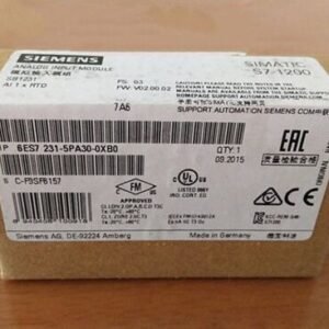 SIEMENS 6ES7231-5PA30-0XB0 ANALOG INPUT, SB 1231RT...