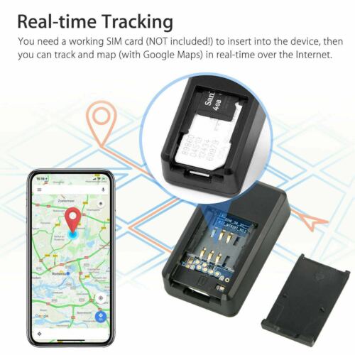 GF07 Mini Magnetic GPS Tracker Real-time...