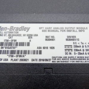 Allen-Bradley 1756-OF8 Analog Output Mod...