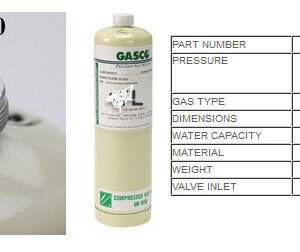 34L H2S 25 ppm/ Nitrogen