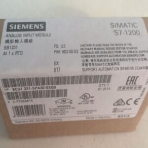 Siemens 6ES7 231-5PA30-0XB0 RTD Input Mo...