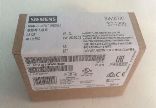 Siemens 6ES7 231-5PA30-0XB0 RTD Input Module