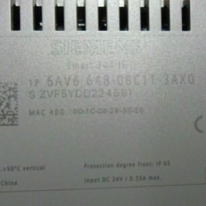 SIEMENS Smart 700 IE HMI 6AV6 648-0BC11-3AX0 Touch...