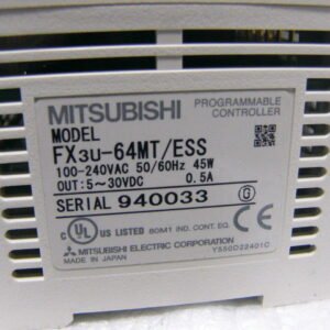 Mitsubishi FX3U-64MT/ESS PLC Module
