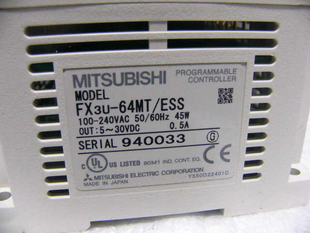 Mitsubishi FX3U-64MT/ESS PLC Module